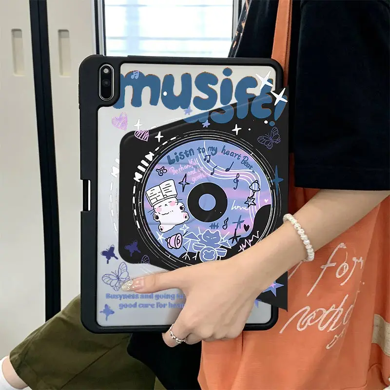 360-Degree Rotating Protective Tablet Case