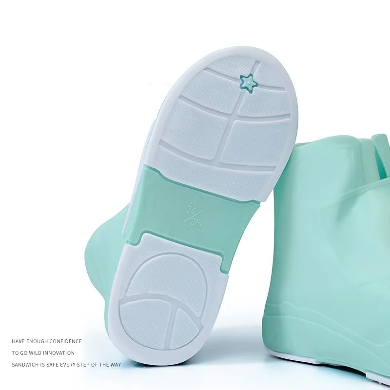 Visitor Shoe Covers Journalist Galoshes Rain Shoes Reusable Waterproof Shoe Covers Men Women Slip Resistant Overshoes Washable