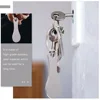 4pcs Cart Unlocker Metal Shopping Cart Tokens Key Chains Token Key Ring Decorative Keychain Multipurpose Shopping Portable For 6