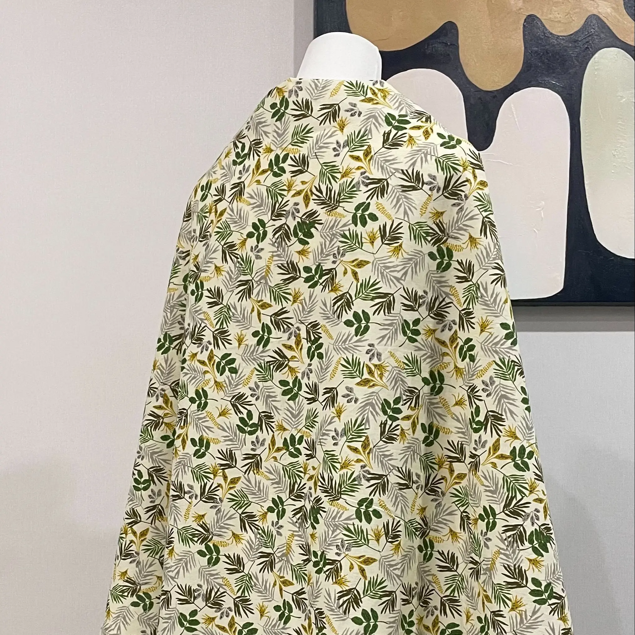 Capel Floral 100% Cotton 40S Like Liberty Fabric Digital Printing For Sewing Cloth Dresses Skirt Kids Designer Tissus 145&times;50cm cotton fabric cotton poplin fabric