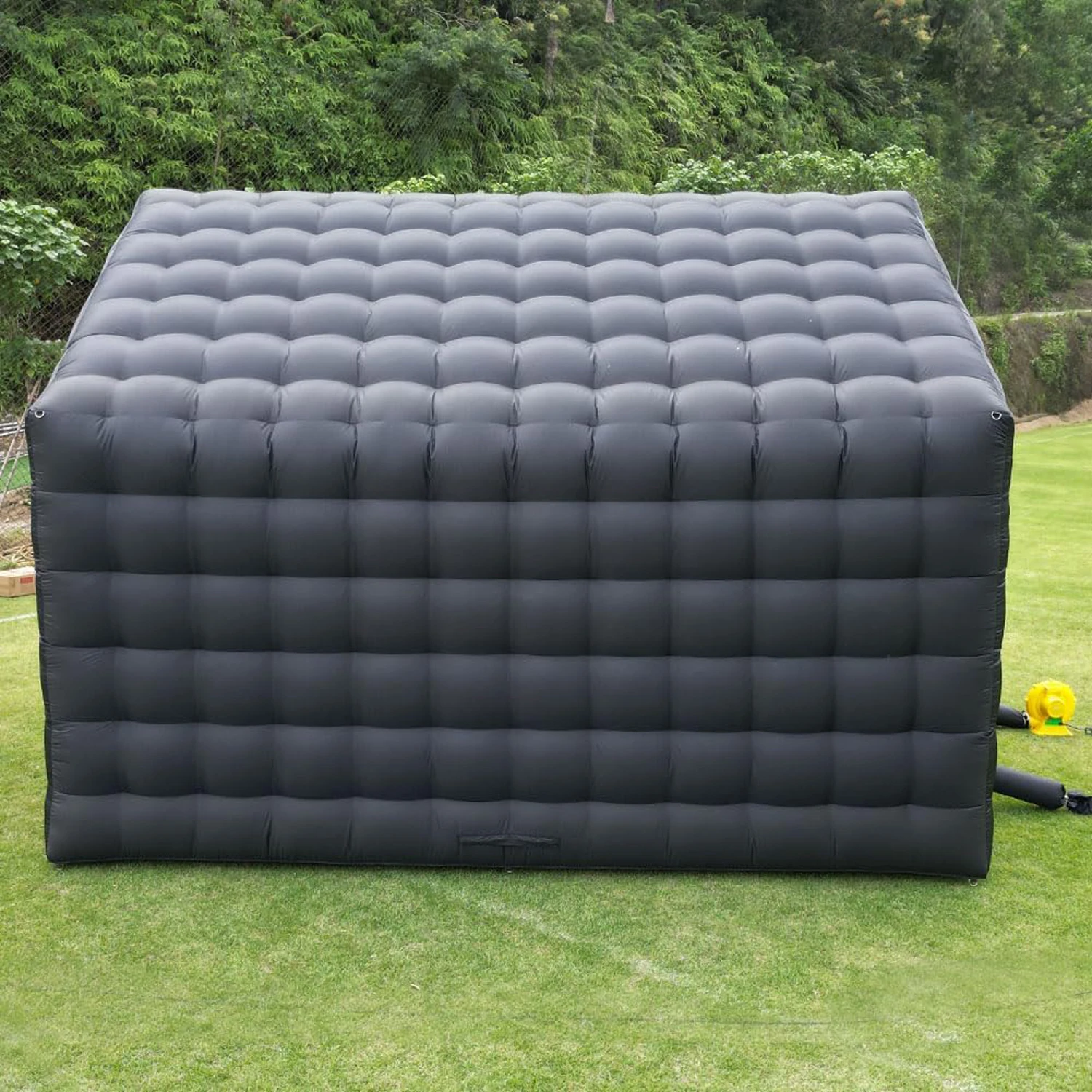 Inflatable Cube Disco Black Tent Big Mobile Portable Inflatable Night Club Tent House Pavilion For Backyard/Club Wedding Party 5
