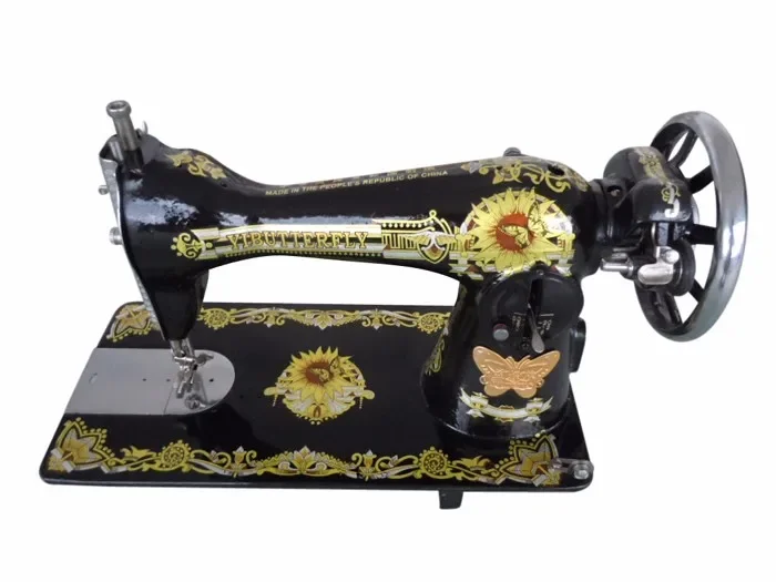 

household style For JA2-2 domestic sewing machine with handle and wooden case