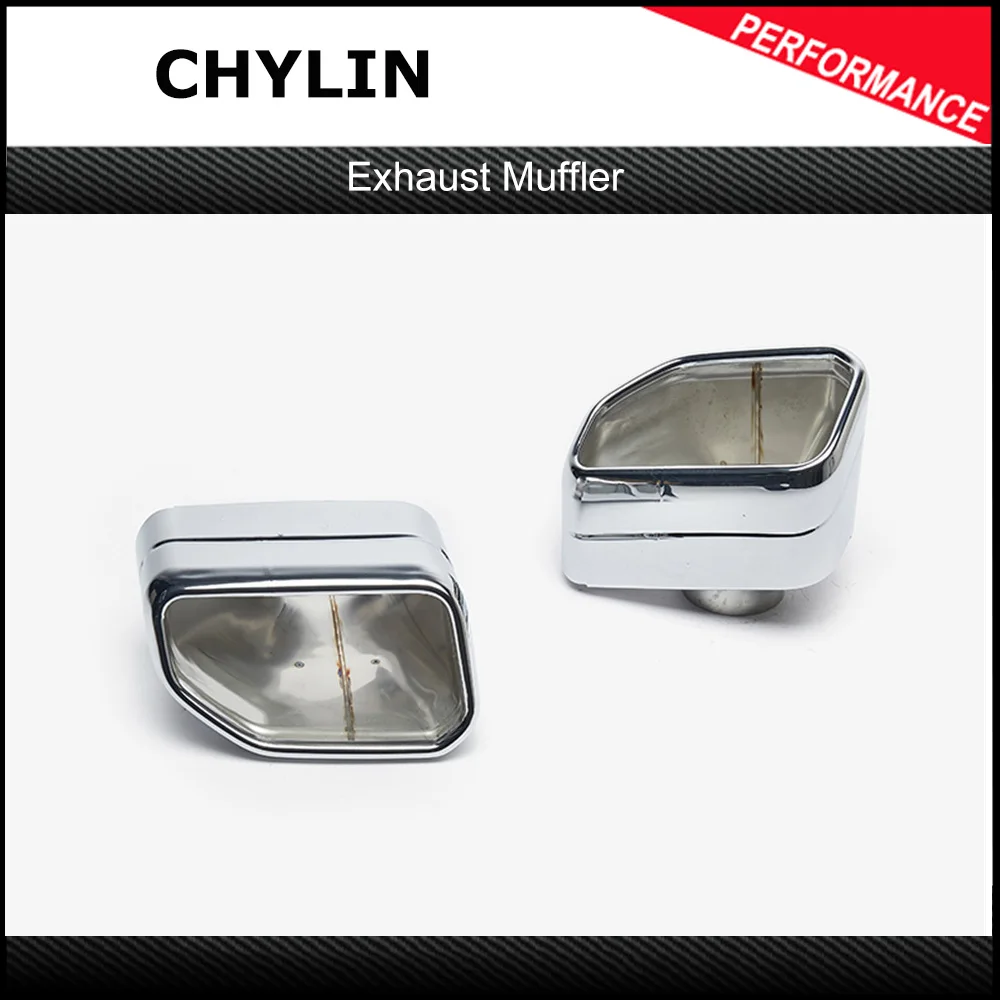 1 Pair Car Exhaust Tip For BMW G01 G02 X3 X4 2019 2020 Stainless Steel 1-pair-car-exhaust-tip-for-bmw-g01-g02-x3-x4-2019-2020-stainless-steel