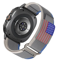 Premium Sport Nylon Trail Loop Strap - Durable Bracelet for L (Blue gray 1)