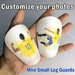 Personalized Customized LegGuards Football Clubs Logo Team Emblem Printed Adults kids Mini Small Shinguards Training Protection