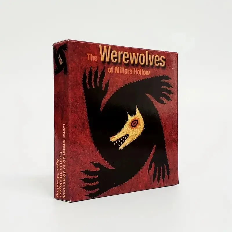 Werewolves Board Game Full English Version For Home Party Adult Financing Family Playing Cards Game 24 Cards board game
