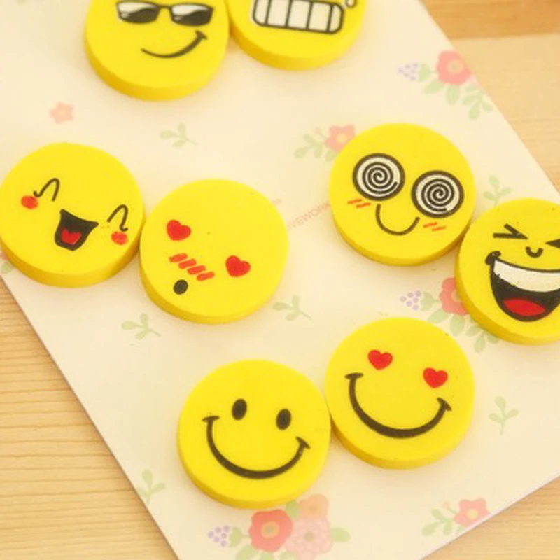 

30 Pcs Rubber Eraser Cute Erasers for Kids School Office Correction Supplies Stationery Pencil Clean Rubbers
