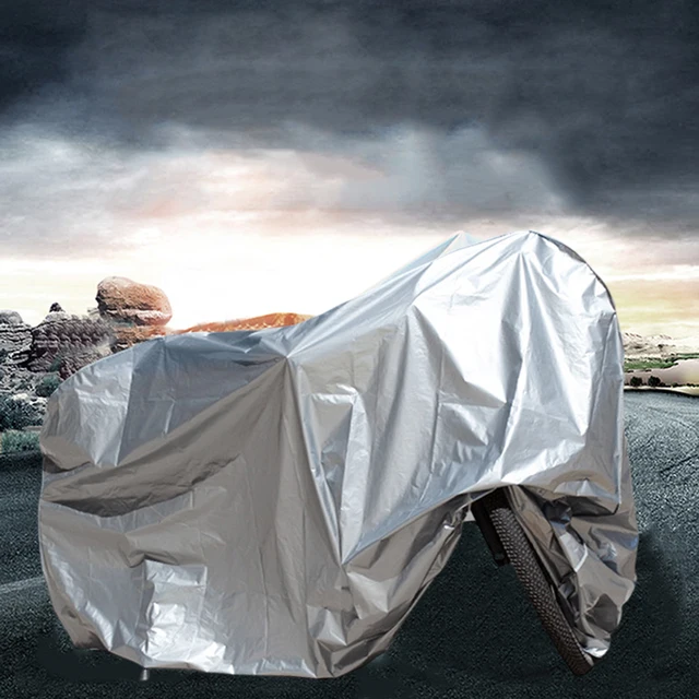 Outdoor Vehicle Protection Outdoor Motorbike Protection Electric Vehicle Cover Easy Install Motorcycle Cover Hassle-free Use 4
