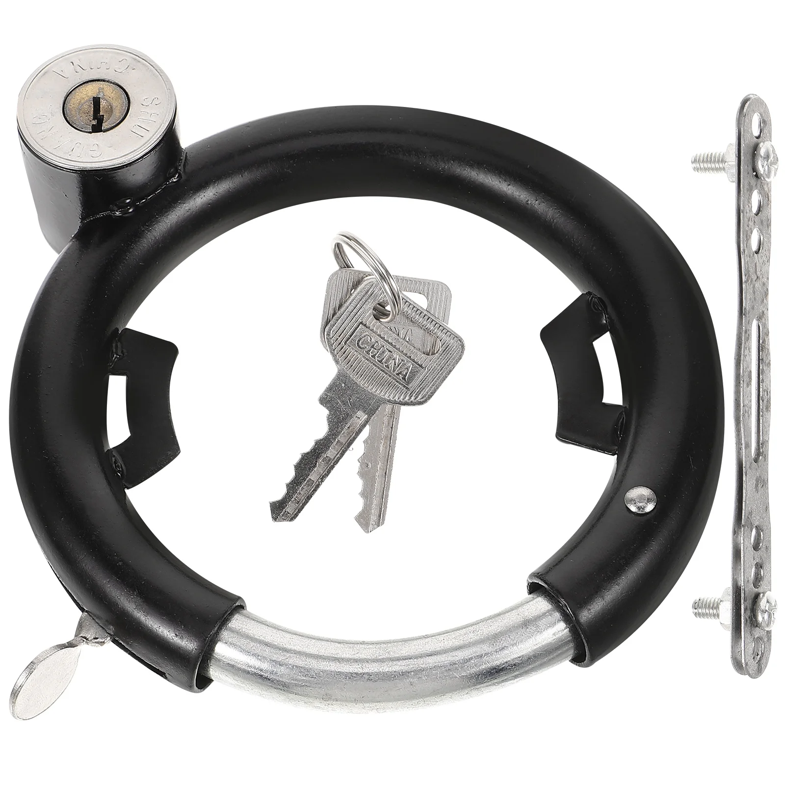 

Bike Lock Stainless Steel Bicycle Security Lock Equipment Cycling MTB Bike Round Shaped Lock Tool for Outdoor Accessories