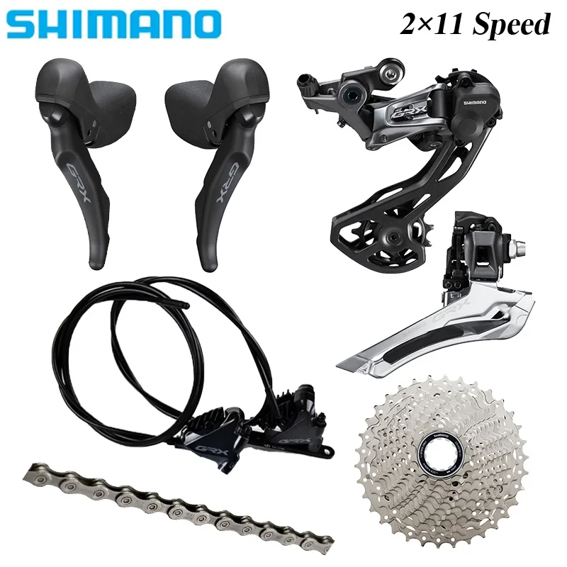 Kit Shimano GRX ST-RX600 2x11 + étriers BR-RX400 (neuf, Sans Boîte D'origine)