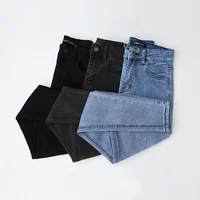 CHIC VEN Women Jeans Retro High Waist Stretch Pencil Denim Pants Elastic for Woman Female Trousers Autumn Winter Ladies - Image 2