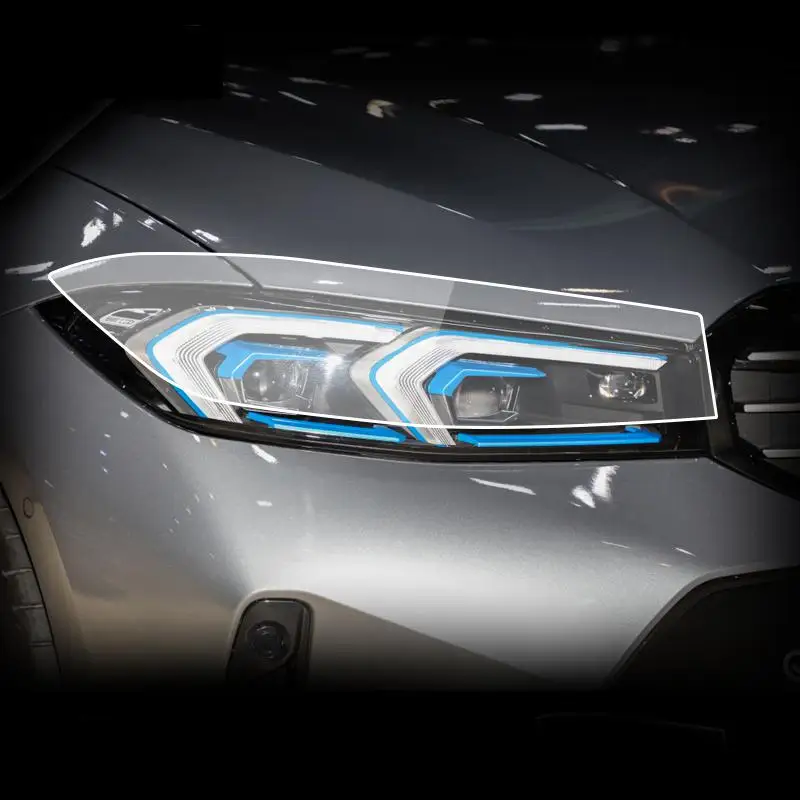For-BMW-G20-Series-3-2023-Car-Exterior-Headlight-Anti-scratch-TPU ...
