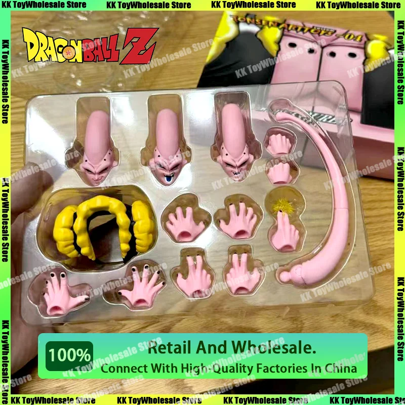 

[In Stock] Tonsenarttoys Dragon Ball S.H.Figuarts SHF Majin Buu Cunning Devourer Custom Headsculpt Set Anime Action Figures Toys