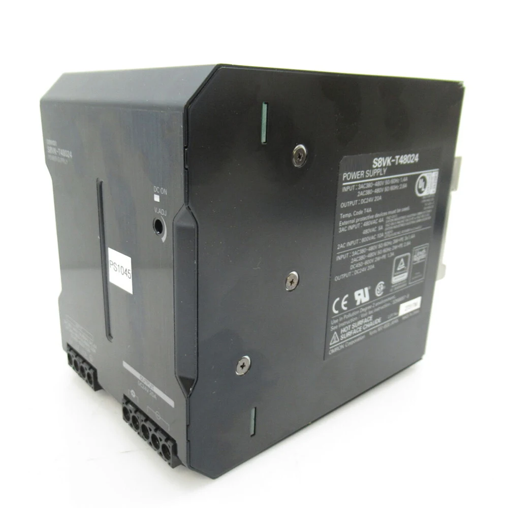 New Rail Type Switching Power Supply S8VK-T48024 DC24V 20A OUTPUT Fast Ship Works Perfectly High Quality 6 New Rail Type Switching Power Supply S8VK-T48024 DC24V 20A OUTPUT Fast Ship Works Perfectly High Quality - Image 4