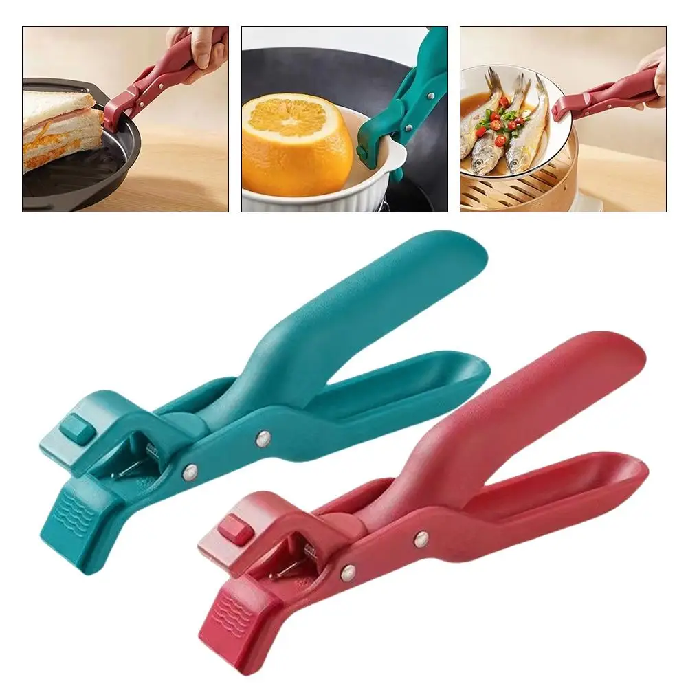 

Multi-Purpose Anti-Scald Bowl Holder Clip Solid Color Color Silicone Home Clip Kitchen Scalding 2 Anti Tools H4D6