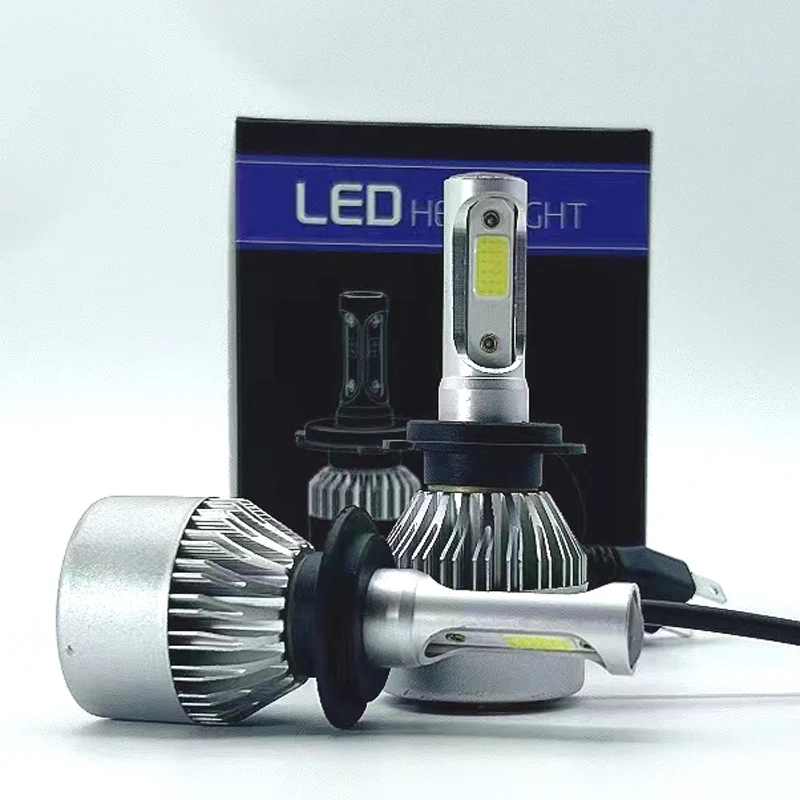 

2 Pieces H7 LED H1 H3 H4 H11 H8 H9 9005 HB3 9006 HB4 9004 880 881 9007 9012 9008/H13 S2 Car Headlight Bulb Fog Light 72W 8000LM