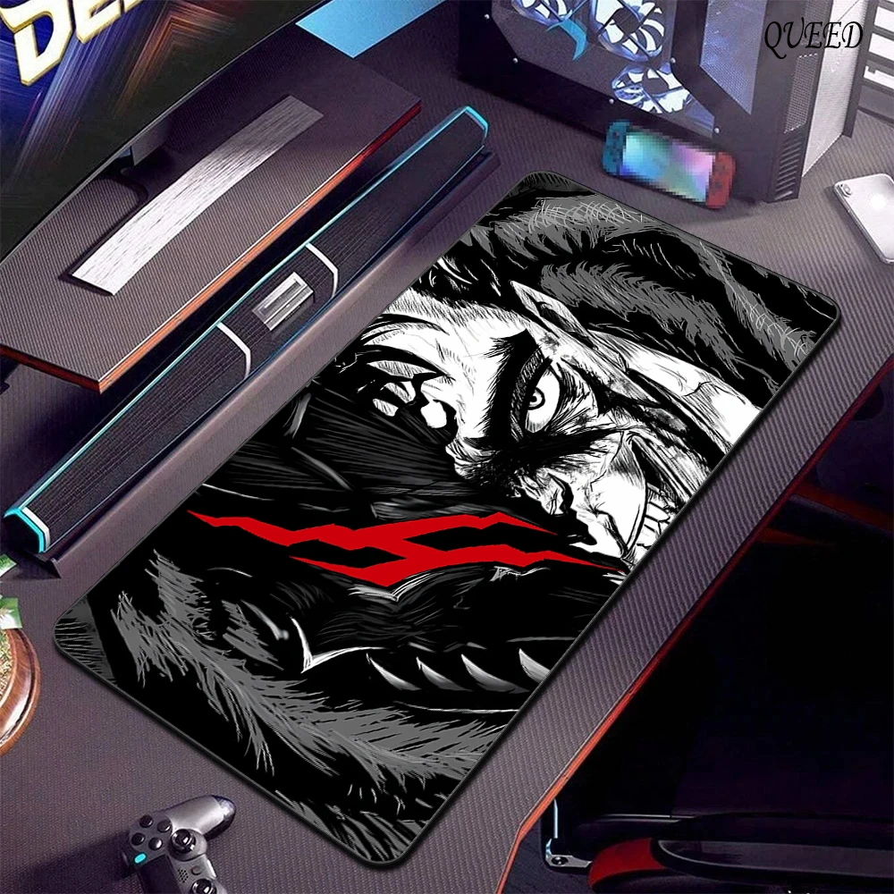 Enhanced Gaming Desk Mat - Berserk Guts Anime XXL Mousepad