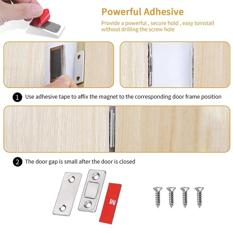 Cabinet Magnetic Catch Drawer Magnet Catch Door Closer 2 Pack magnetic cabinet catches,magnetic cabinet latches,door catches