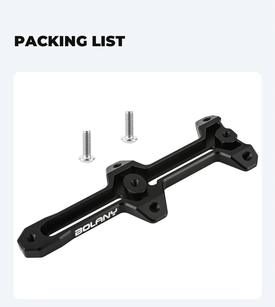 BOLANY Fahrrad Flaschenhalter Verlängerung Rack Doppel Kopf Aluminium Legierung Fahrrad Wasser Tasse Wasserkocher Halter Extender Rahmen Radfahren Teile – Detail 9