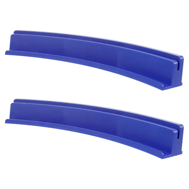 2 Pcs Card Holder Base for Playing Games Puzzle Desktop Domino Bases Holders Plastic 5