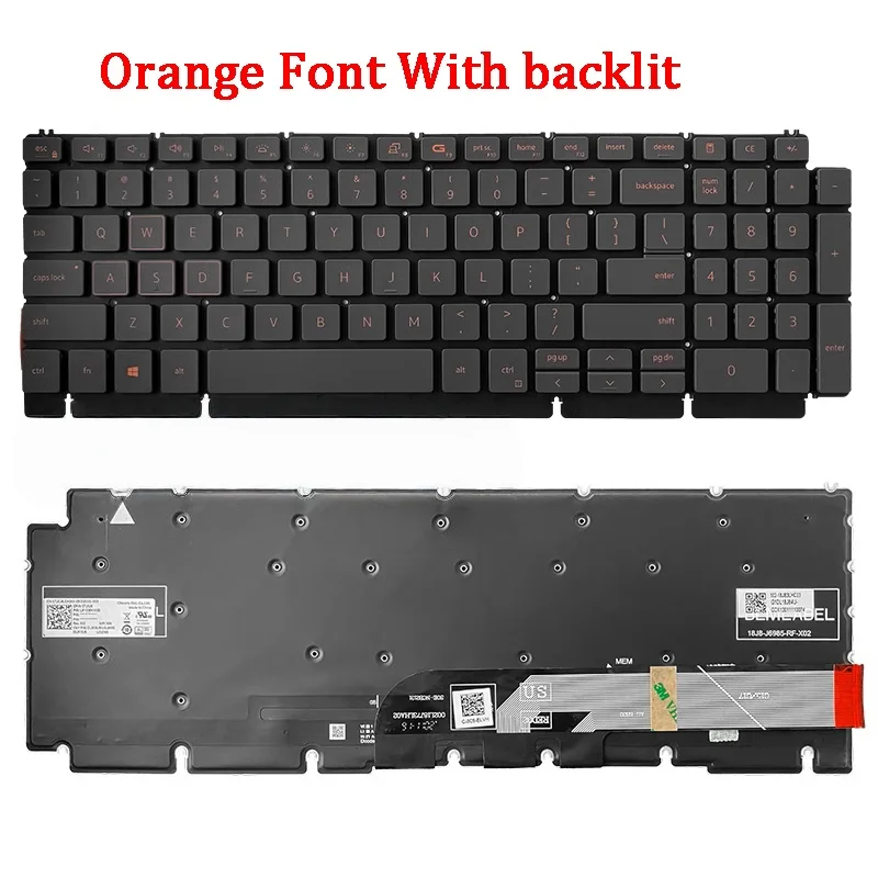 New Original Laptop Keyboard For DELL G15 Ryzen Edition G15 5505 5518 5520 5521