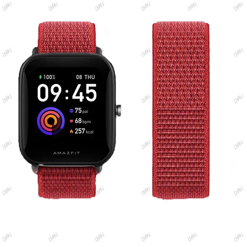 Nylon Loop Smartwatch Strap - Adjustable 20mm/22mm Premium Band
