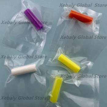100PCS Silicone Teeth Stick Bite Dental Aligner Chewies Orthodontic Bite Chewies Prevent Face Distortion Shaped 1