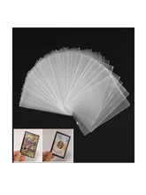  100Pcs Protector Card Sleeves Magic Board Game Tarot Case Three Kingdoms Poker Cards Protector Multi-size Protective Case 