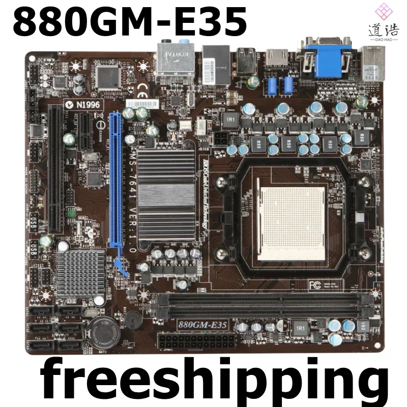 For 880GM-E35 Motherboard 16GB AM3 DDR3 Micro ATX 880G Mainboard 100% Tested Fully Work 4 For 880GM-E35 Motherboard 16GB AM3 DDR3 Micro ATX 880G Mainboard 100% Tested Fully Work - Image 2