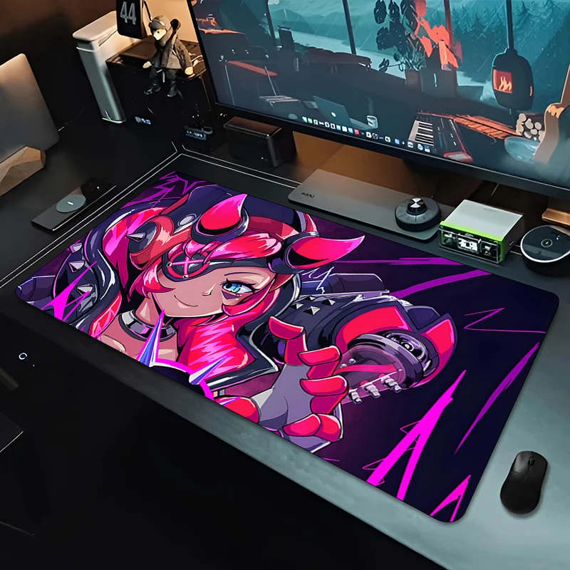 Apex Legends Wattson Gaming Accessories Mousepad Pc Cabinet Desk Mat Gamer Keyboard Office Mats Xxl Large Mause Carpet 900x400 4