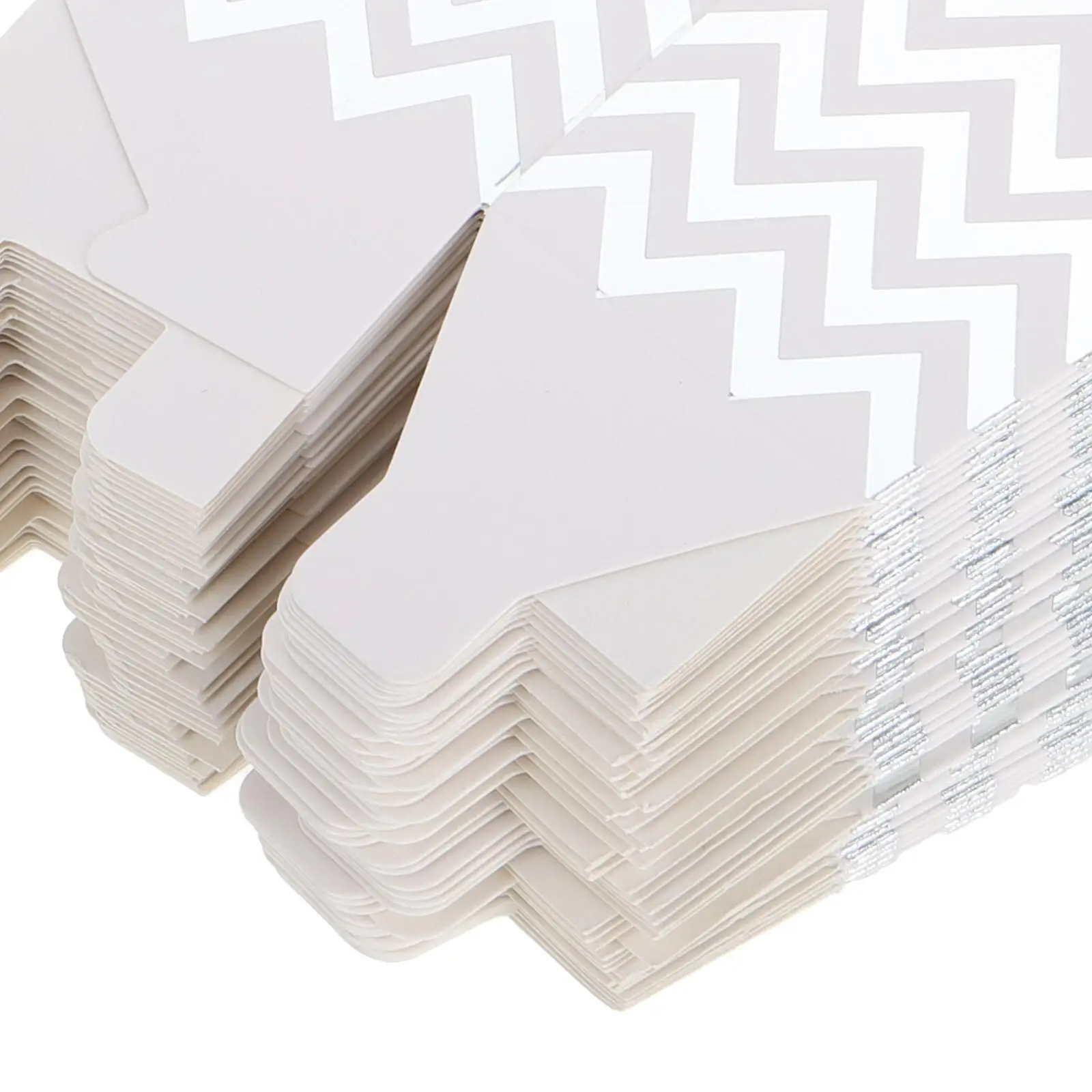 50pcs Popcorn Carton Boxes Cardboard Movie Style Party Candy Containers Wedding Favors Scallop Edge Treat Boxes et
