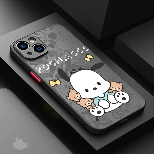 thumbnail image 1 of Funda mate de Hello Kitty Kuromi Melody para Apple iPhone, 15, 11, 14, 13, 12 Pro, 7, XR, X, XS, Max, 8 Plus, 6, 6S, SE, 2022, 15Pro, 1 of 5
