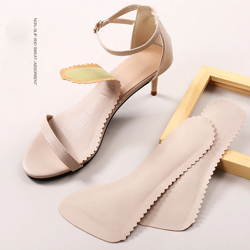 

Anti Slip Pad for Women High Heel Shoes Insoles Orthotics Inserts Pad Anti-Slip Sweat-absorbent Shoes Insoles Cushion Pad