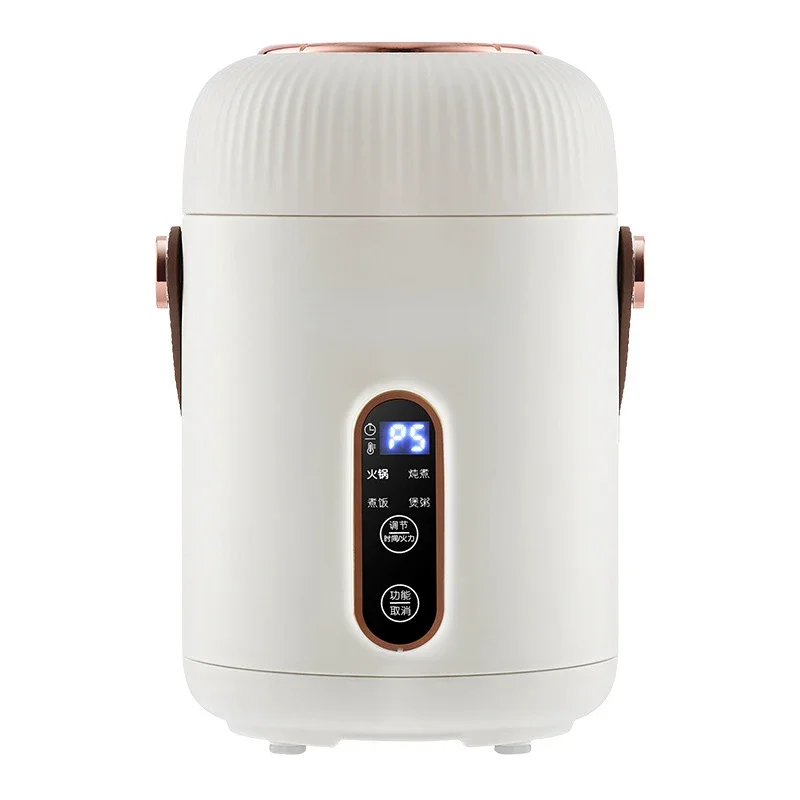 220V 900ML  Stewing Cup Multi Cooker Portable Slow Cooker Mini Hot Pot Porridge Cooking Machine 3