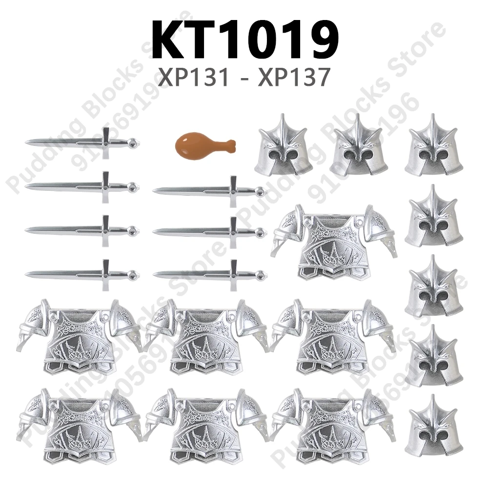 액션 피규어 빌딩 블록, KT1019, XP131, XP132, XP133, XP134, X..