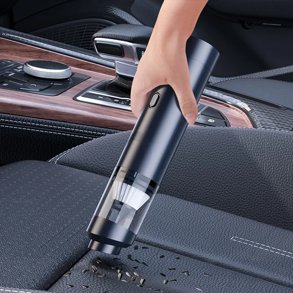 

Cordless Car Vacuum Cleaner 5000PA Powerful Suction USB C Fast Charging Battery Powered Rechargeable Handheld Vacuum