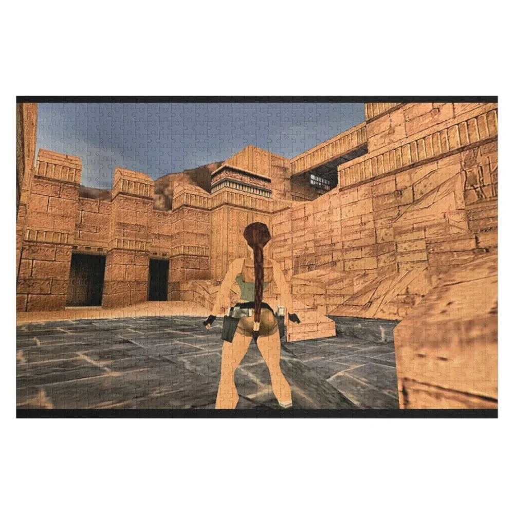 

Tomb Raider 4: Temple of Karnak Egypt Jigsaw Puzzle Customized Kids Gift Custom Jigsaw Personalized Toy With Photo Puzzle