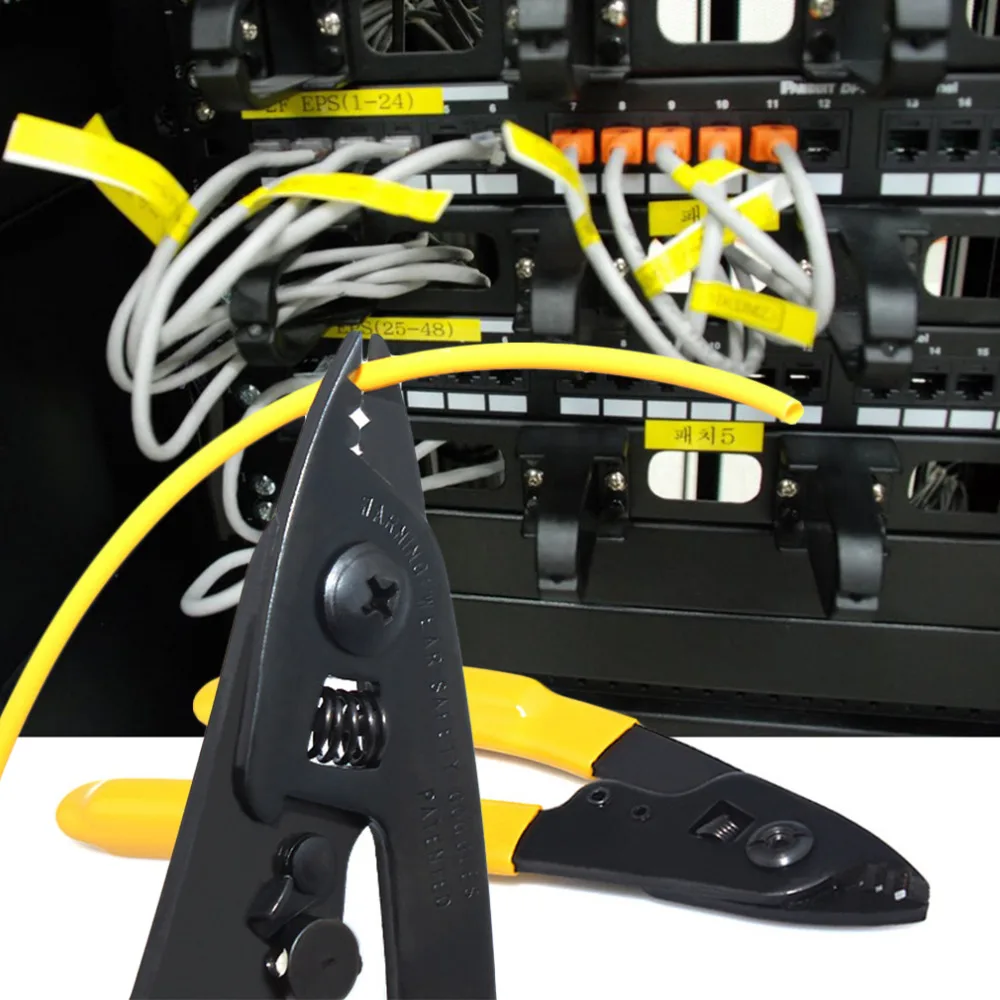 

Three Port Fiber Optical Stripper Pliers Wire Strippers CFS-3 Decrustation Pliers