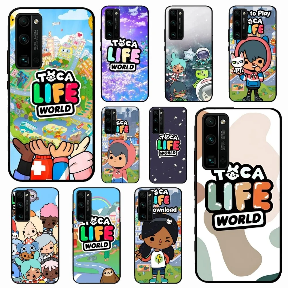 Custodia Per Telefono Da Gioco Toca Life World Per Huawei Honor 10 Lite 9 20 7A 9X 30 50 60 70 Pro Plus Custodia Morbida In Silicone