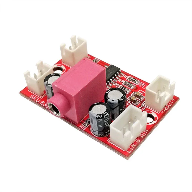 LM4863 5V Mini Amplifier Board 2x3W Binaural HiFi Amp Module DIY