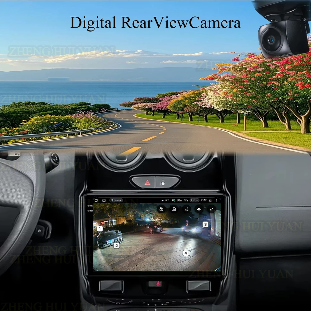Para Renault Duster Dacia Duster 2015 - 2021 para LADA Largus 2021 Android 15 12 + 256GB Radio de coche Carplay Auto Multimedia Estéreo 4G 5