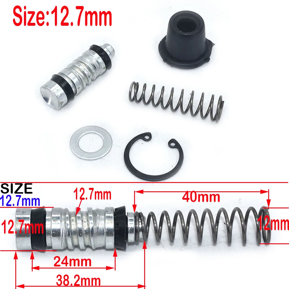 Kit de réparation de Piston maître cylindre, Piston maître cylindre,  plate-forme de Piston, accessoires de réparation 11mm 12.7mm 14mm, pompe de  frein d'embrayage de moto - AliExpress