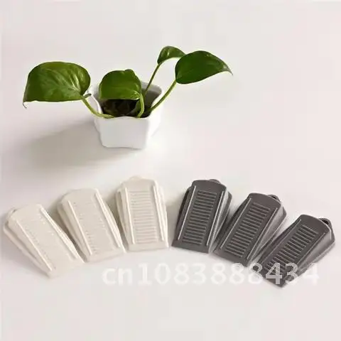 

Wedge Rubber Door Stopper Holder Guard Baby Safety Protector Home Office Door Stops Home Improvement Furniture Fittings