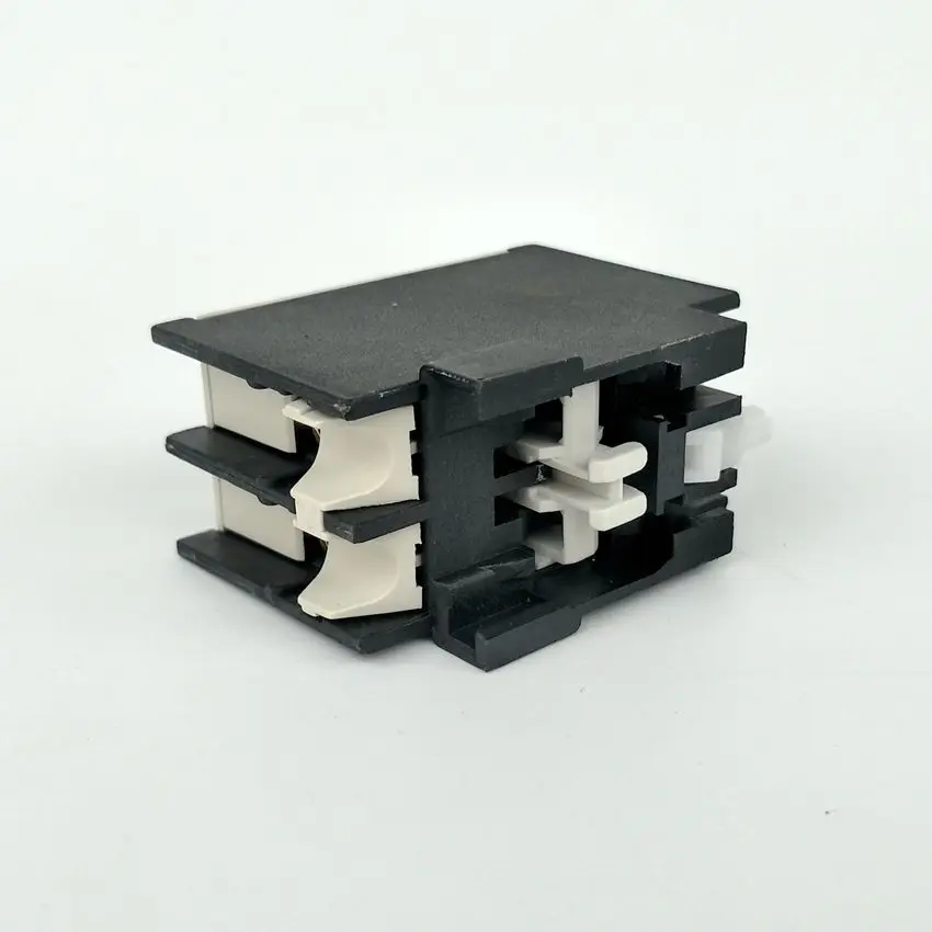 Description Picture 6 of item1pcs CHINT AC Contactor Auxiliary Contact Block F4-02 2NC  F4-20 2NO  F4-11 1NO+1NC  auxiliary contact LA1-DN