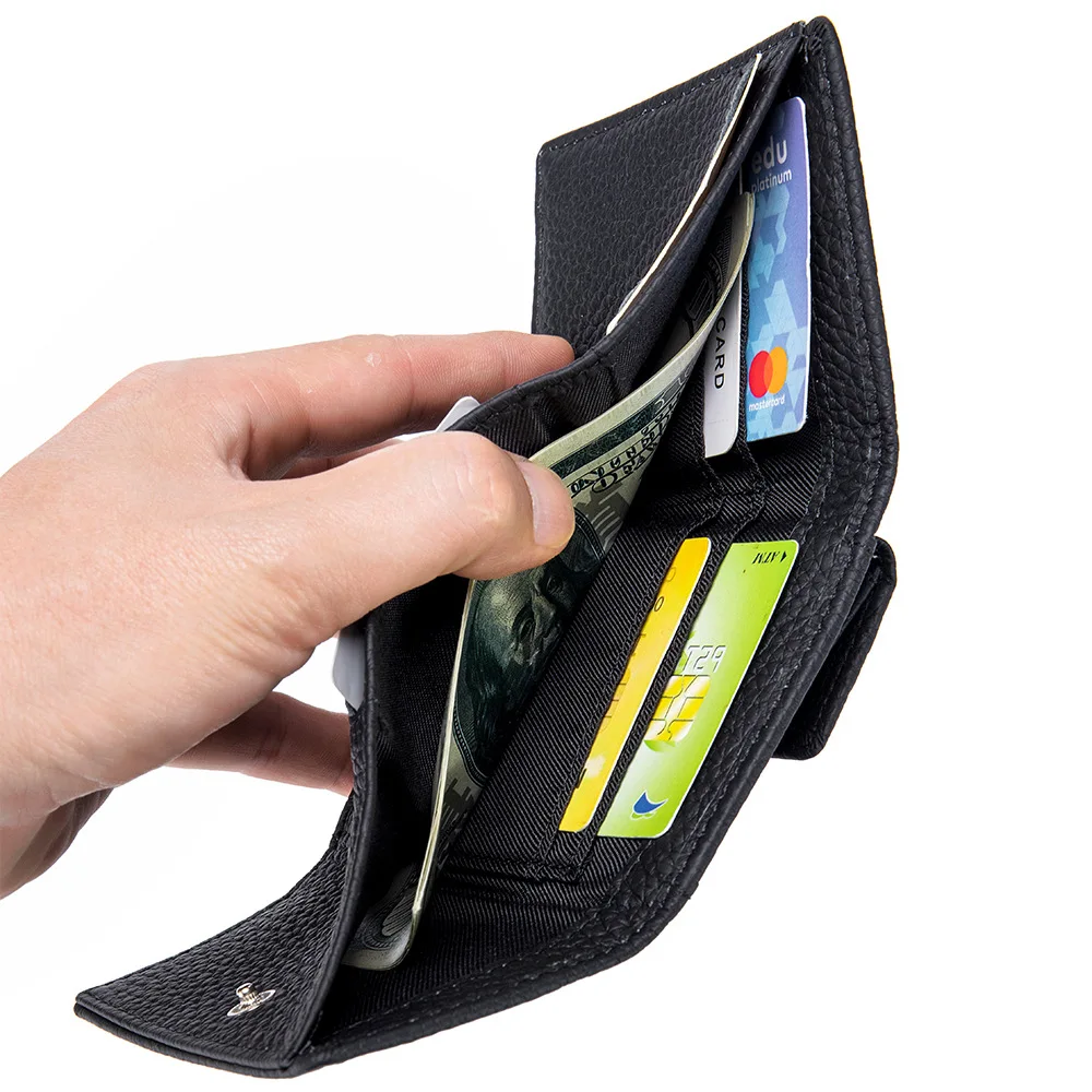 Folding Mini Wallet Card Wallet Women Small Wallet Designer Slim Credit Card Holder Coin Pocket Portable Wallet Change Money Bag