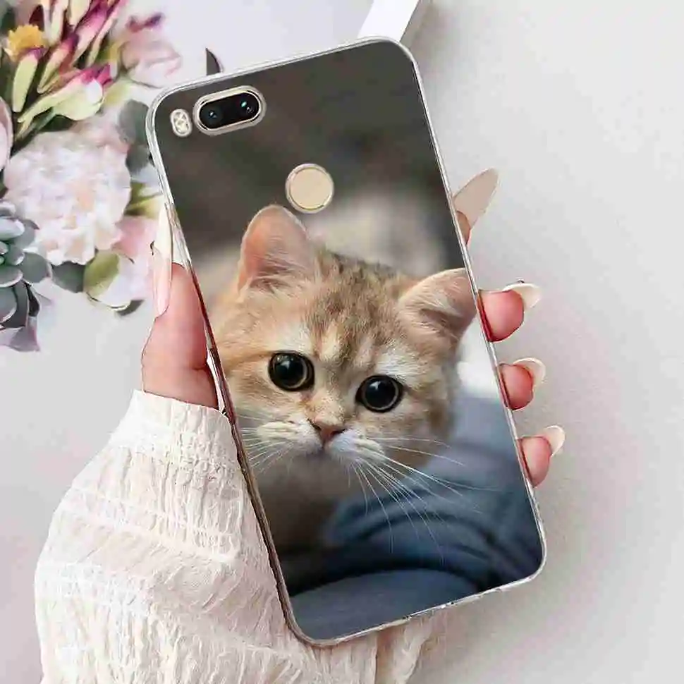 Love Pop Print TPU Soft Silicone Phone Case with Floral Design