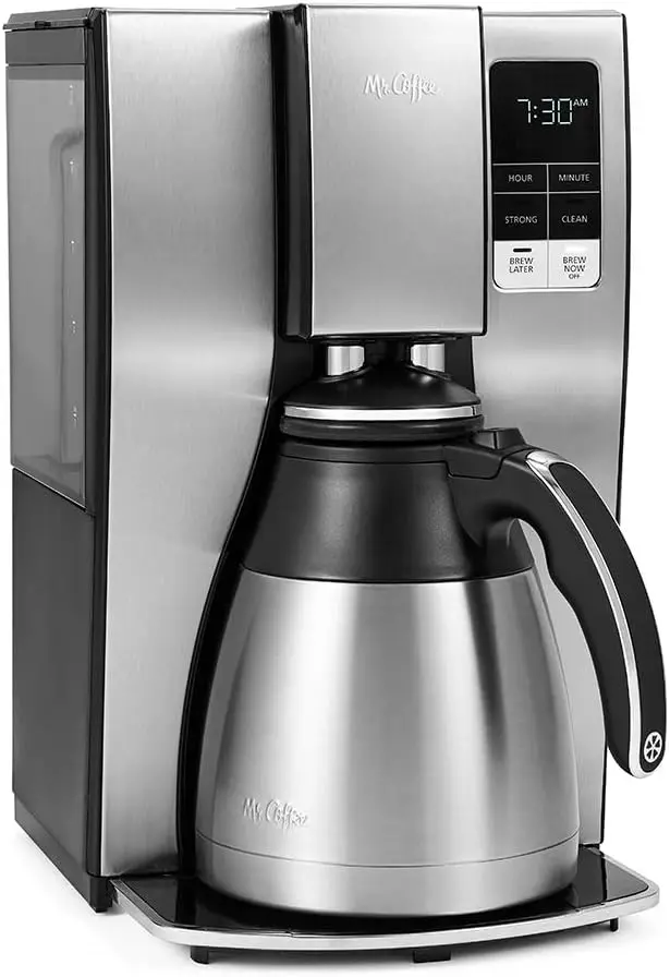 

2024 New 10 Cup Thermal Programmable Coffeemaker, Stainless Steel | USA |