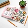 Simple and Cute Coloring Book for Adult and Teen Makeup Theme Graffiti Painting Book for Friends Holiday Perfect Gift 2