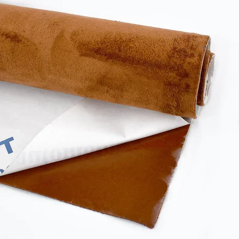 Large Suede Self-Adhesive Fabric Repair Patch - 0.8mm Thick Synthetic Leather for DIY Decoration and Interior Enhancement