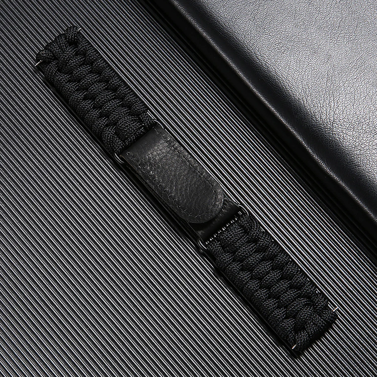 Nylon Umbrella Rope Bracelet Watch Strap - 22mm/20mm Band